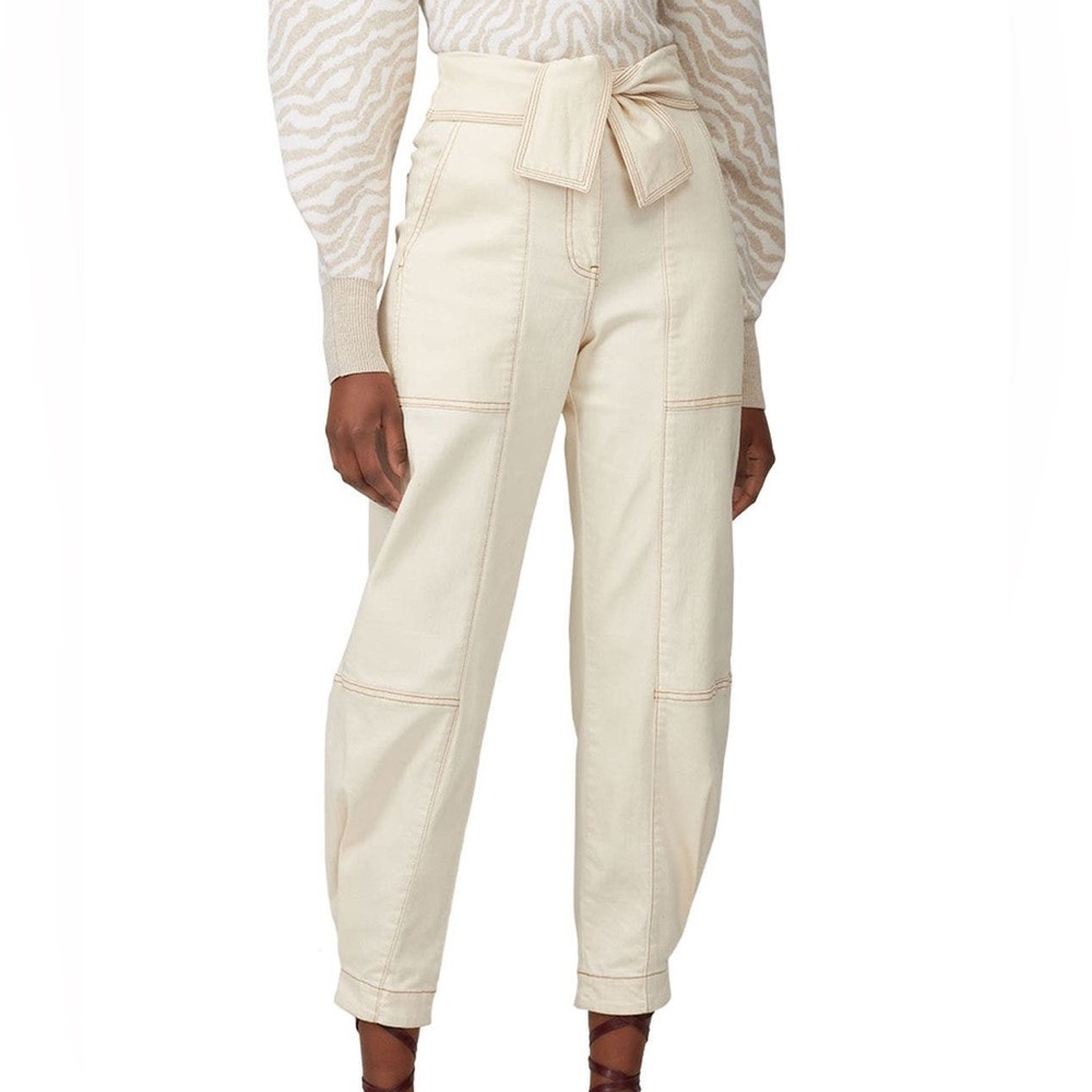 Ulla Johnson Storm Jeans - Blanc White Cream - 6